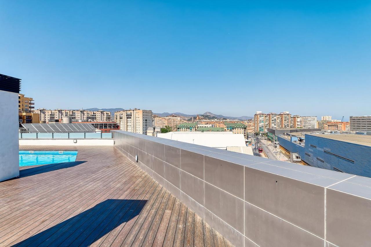Ab Vialia Estacion Suitemalaga - Parking Exterior photo